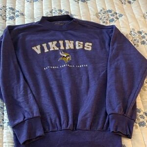 Majestic Vikings Blue Crewneck Sweater